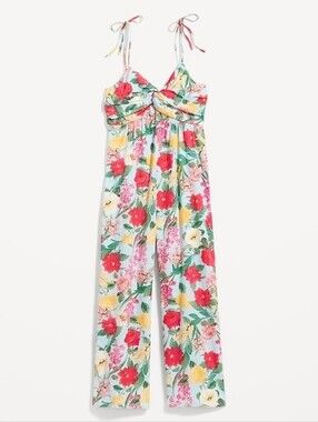 ❄️3/$30 OLD NAVY Floral Tie-Shoulder Jumpsuit